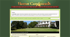 Desktop Screenshot of hortuscamden.com